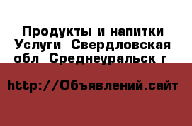 Продукты и напитки Услуги. Свердловская обл.,Среднеуральск г.